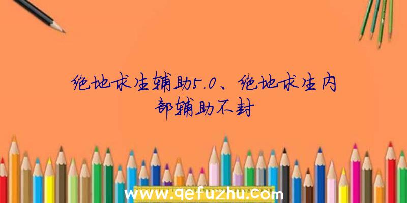 绝地求生辅助5.0、绝地求生内部辅助不封