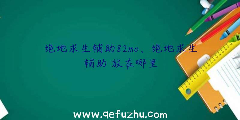 绝地求生辅助82mo、绝地求生辅助