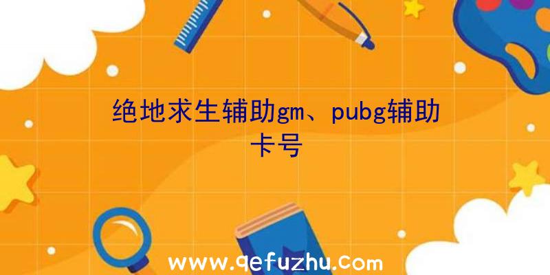 绝地求生辅助gm、pubg辅助卡号