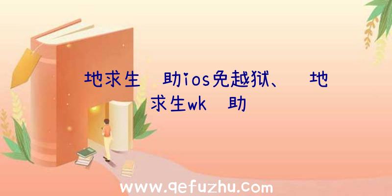 绝地求生辅助ios免越狱、绝地求生wk辅助