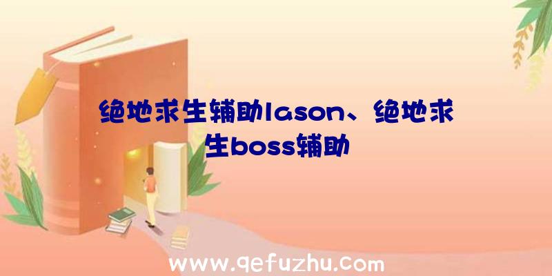 绝地求生辅助lason、绝地求生boss辅助