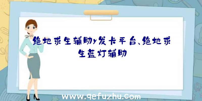 绝地求生辅助y发卡平台、绝地求生蓝灯辅助