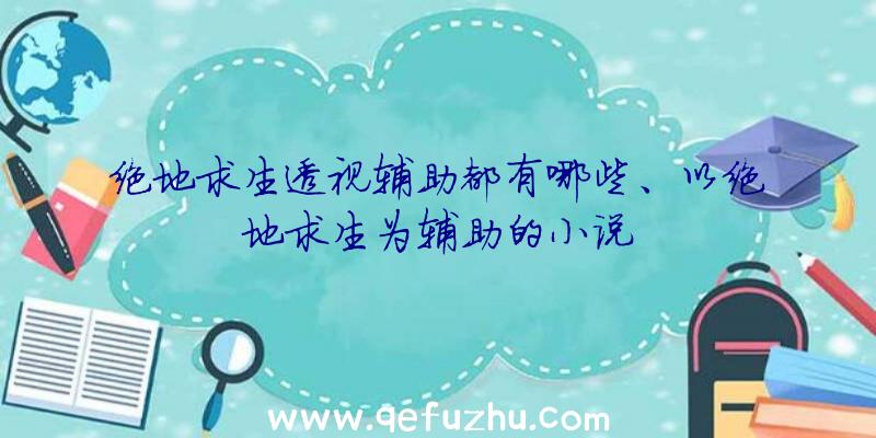 绝地求生透视辅助都有哪些、以绝地求生为辅助的小说