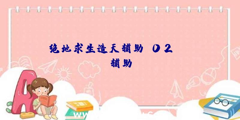 绝地求生造天辅助、02PUBG辅助