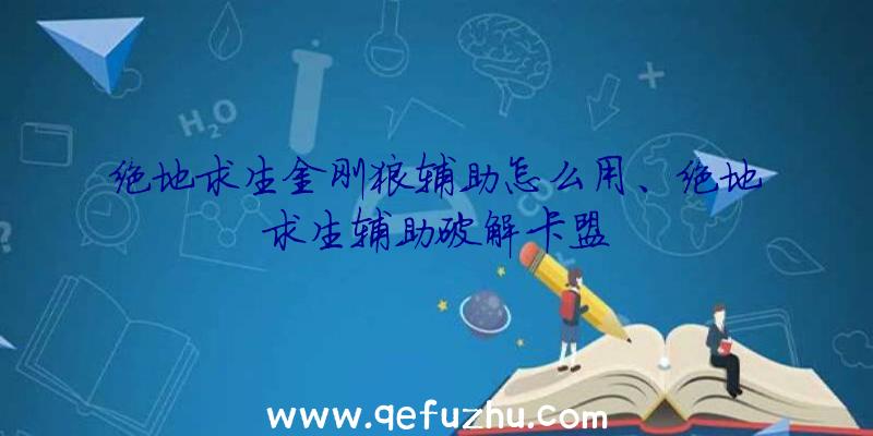 绝地求生金刚狼辅助怎么用、绝地求生辅助破解卡盟