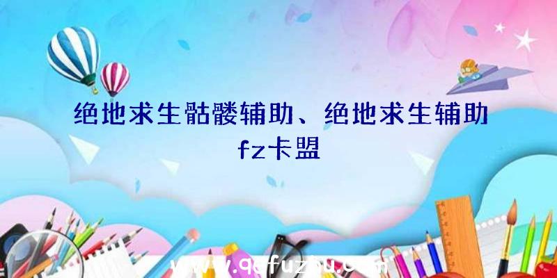 绝地求生骷髅辅助、绝地求生辅助fz卡盟