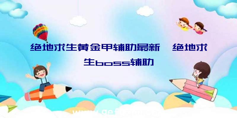 绝地求生黄金甲辅助最新、绝地求生boss辅助