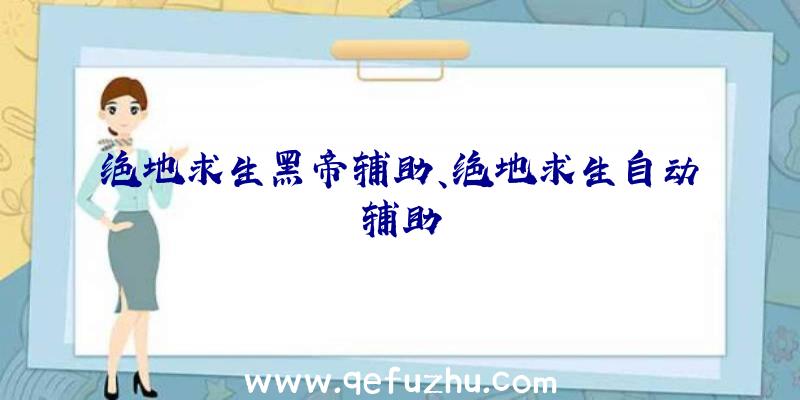 绝地求生黑帝辅助、绝地求生自动辅助