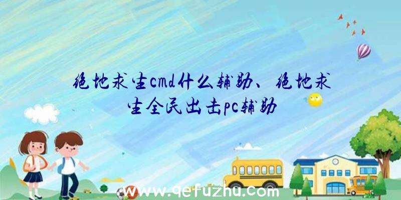 绝地求生cmd什么辅助、绝地求生全民出击pc辅助