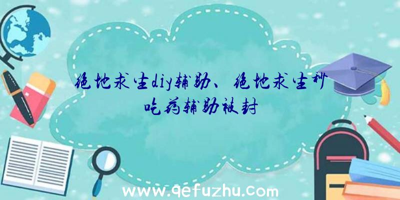 绝地求生diy辅助、绝地求生秒吃药辅助被封