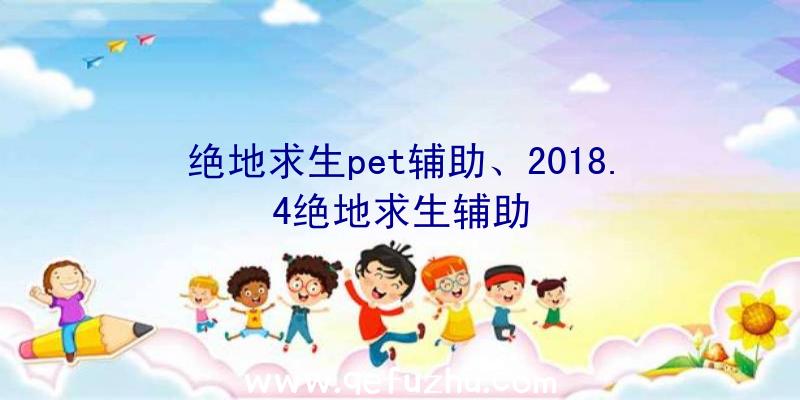 绝地求生pet辅助、2018.4绝地求生辅助