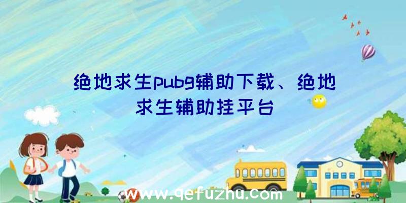 绝地求生pubg辅助下载、绝地求生辅助挂平台