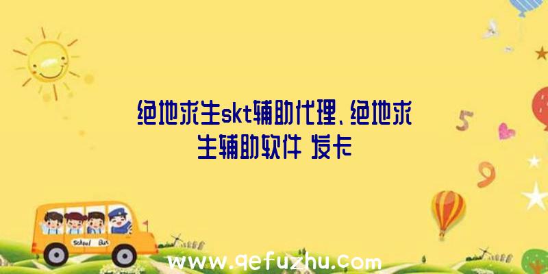 绝地求生skt辅助代理、绝地求生辅助软件