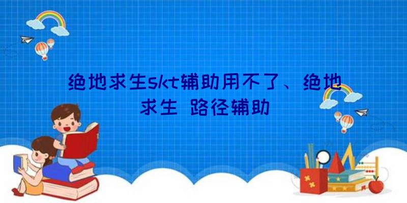 绝地求生skt辅助用不了、绝地求生