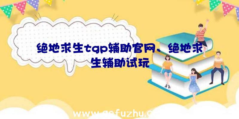 绝地求生tgp辅助官网、绝地求生辅助试玩