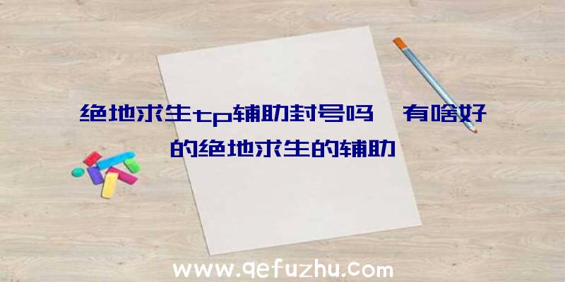 绝地求生tp辅助封号吗、有啥好的绝地求生的辅助