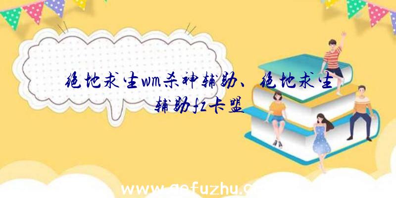 绝地求生wm杀神辅助、绝地求生辅助fz卡盟