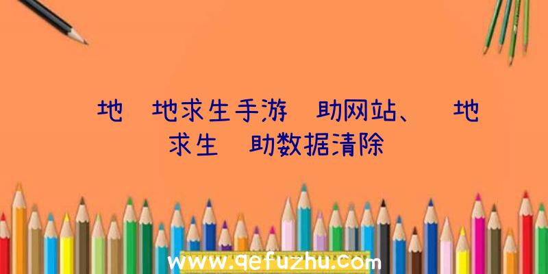 绝地绝地求生手游辅助网站、绝地求生辅助数据清除