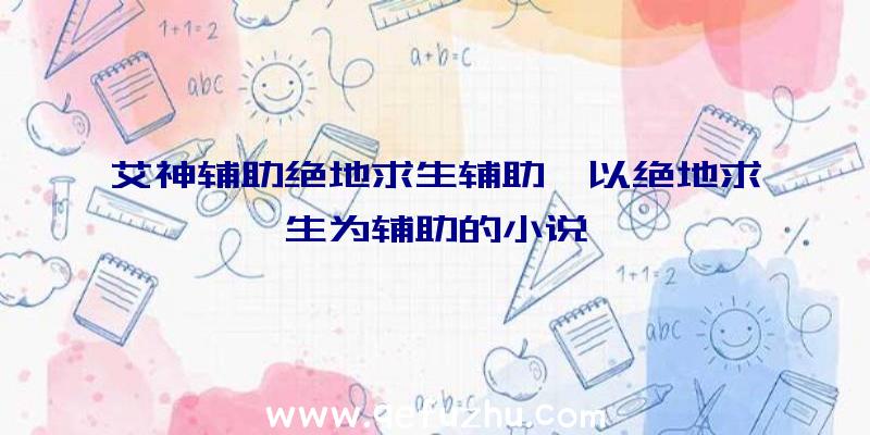 艾神辅助绝地求生辅助、以绝地求生为辅助的小说