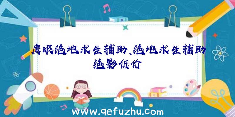 鹰眼绝地求生辅助、绝地求生辅助绝影低价