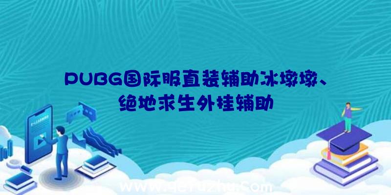 PUBG国际服直装辅助冰墩墩、绝地求生外挂辅助