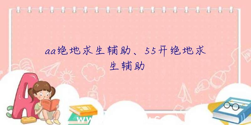 aa绝地求生辅助、55开绝地求生辅助