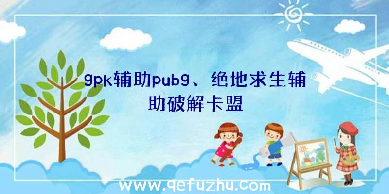 gpk辅助pubg、绝地求生辅助破解卡盟