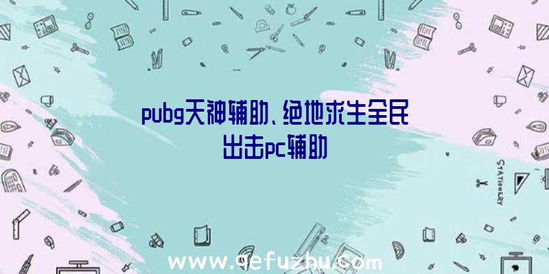 pubg天神辅助、绝地求生全民出击pc辅助