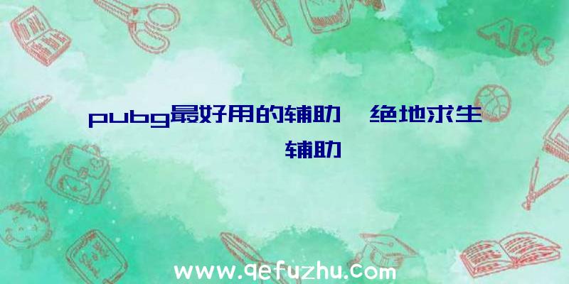 pubg最好用的辅助、绝地求生迪迦辅助