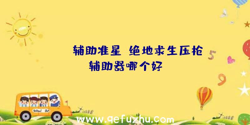 pubg辅助准星、绝地求生压枪辅助器哪个好