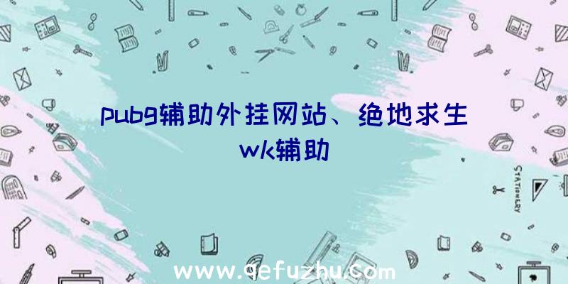 pubg辅助外挂网站、绝地求生wk辅助