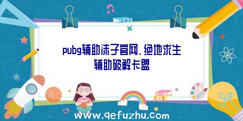 pubg辅助沫子官网、绝地求生辅助破解卡盟