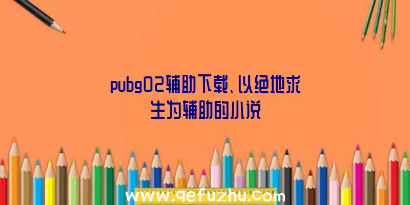 pubg02辅助下载、以绝地求生为辅助的小说