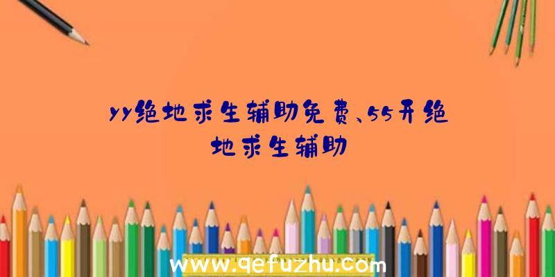 yy绝地求生辅助免费、55开绝地求生辅助