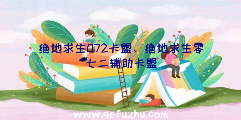 绝地求生072卡盟、绝地求生零七二辅助卡盟