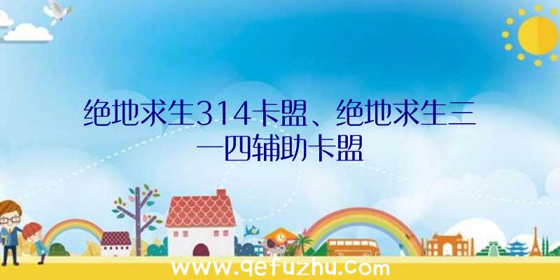 绝地求生314卡盟、绝地求生三一四辅助卡盟