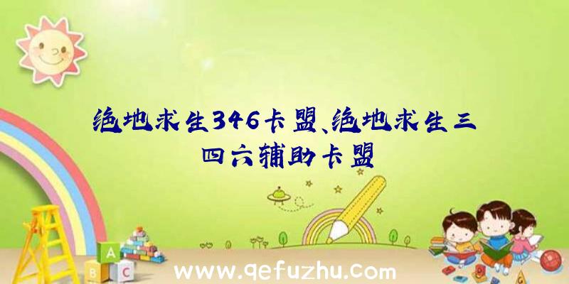 绝地求生346卡盟、绝地求生三四六辅助卡盟