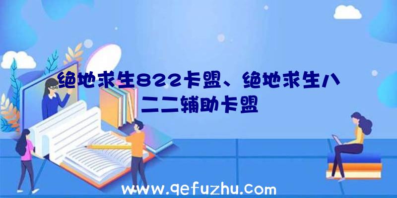 绝地求生822卡盟、绝地求生八二二辅助卡盟